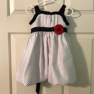 Love girls dress with diaper cover